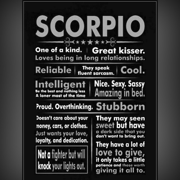 2/$6 ๐งช SCORPIO Astrology Horoscope Necklace w/ Info Card - Picture 10 of 16